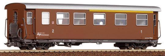 Narrow gauge Passenger car 1st/2nd class of Mariazeller Bahn<br /><a href='images/pictures/Roco/34003.jpg' target='_blank'>Full size image</a>